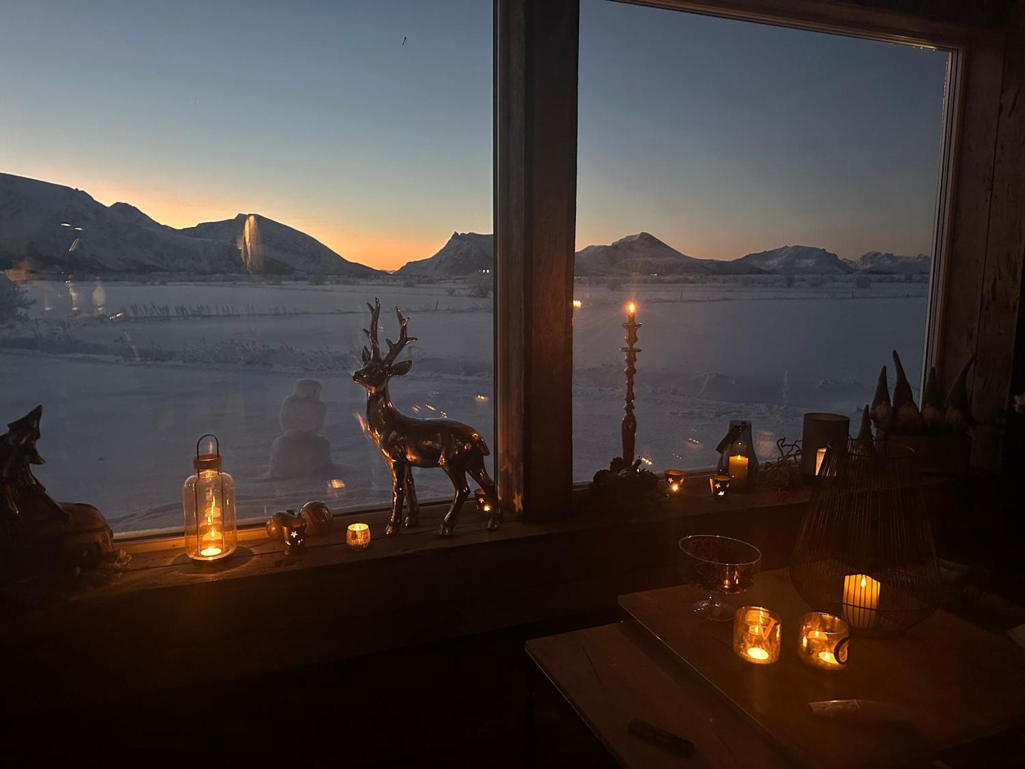 Unique Barnhouse In Amazing Gimsoy In Lofoten Saupstad  ภายนอก รูปภาพ