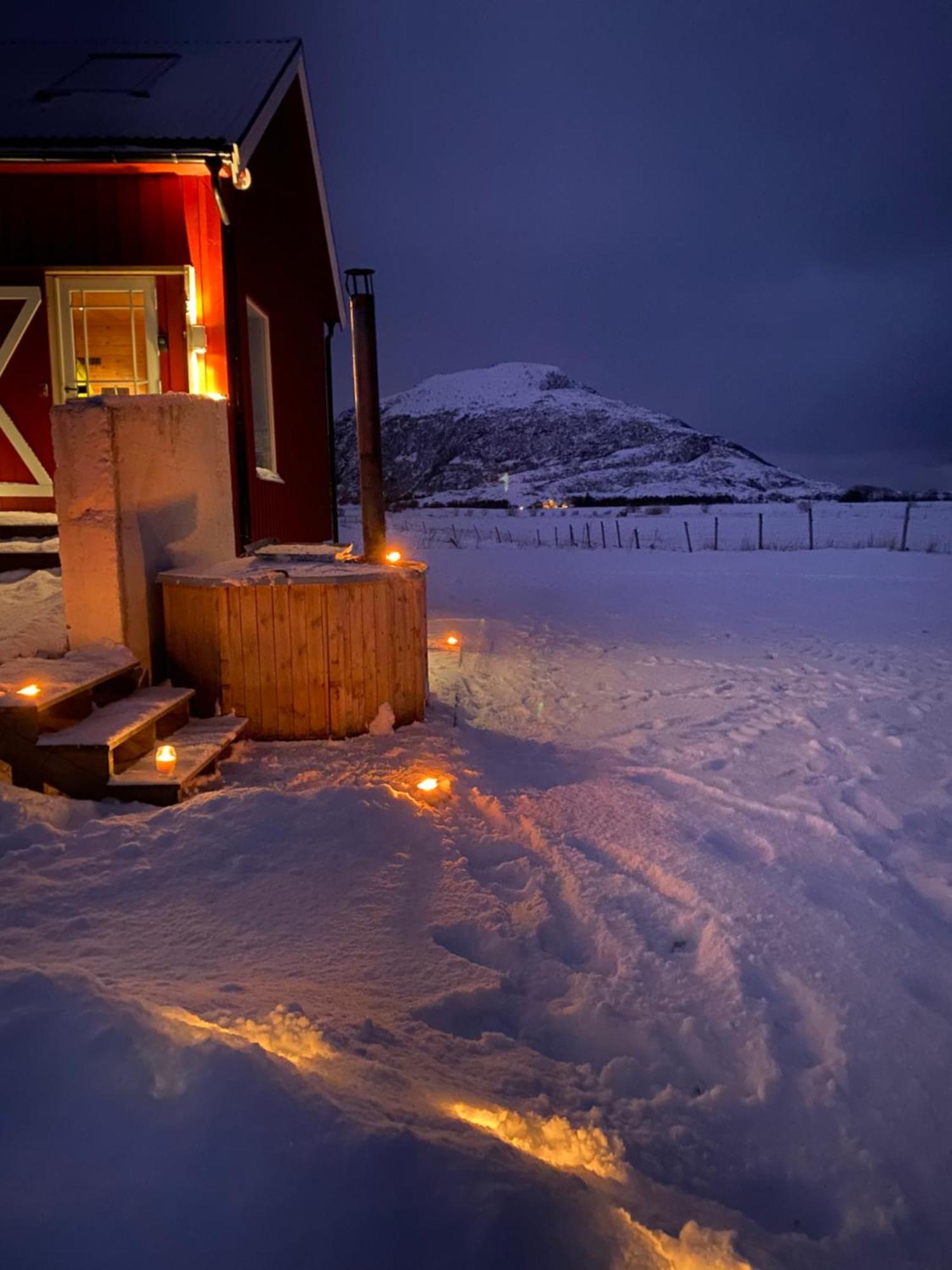 Unique Barnhouse In Amazing Gimsoy In Lofoten Saupstad  ภายนอก รูปภาพ