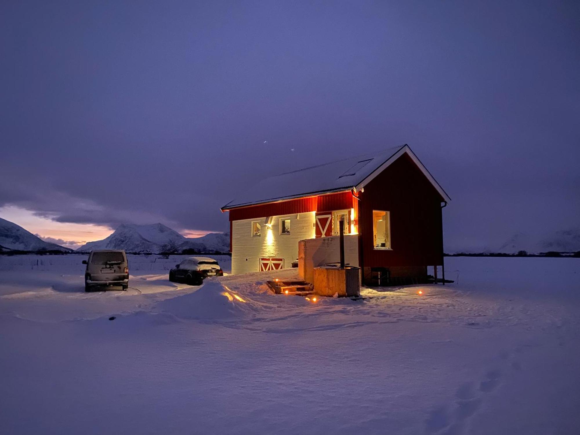 Unique Barnhouse In Amazing Gimsoy In Lofoten Saupstad  ภายนอก รูปภาพ